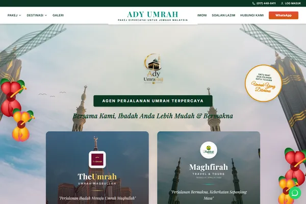 Pratonton projek Ady Umrah Hajj